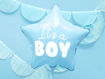 Picture of FOIL BALLOON STAR ITS A BOY 18 INCH